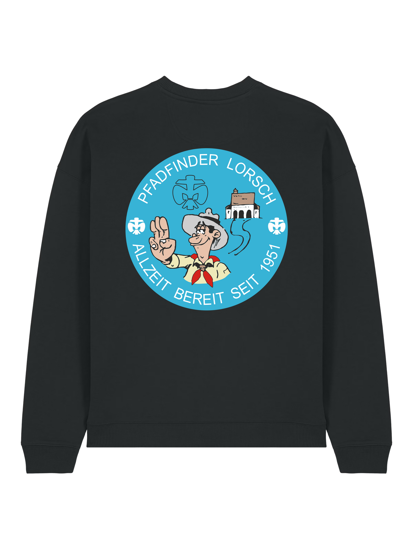 Retro Stammes Oversized Sweatshirt