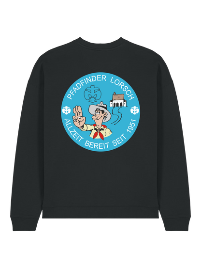 Retro Stammes Oversized Sweatshirt